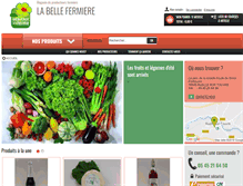 Tablet Screenshot of labellefermiere.com